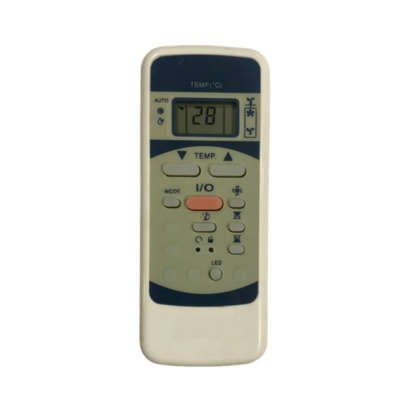 Dropship AC Remote No.152 No Backlight Kelvinator AC Remote Control (White)
