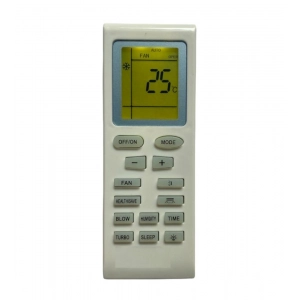 Generic AC Remote No.18 with Backlight Bluestar AC Remote Control (White)