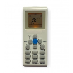 AC Remote No.171 with Backlight Aux AC Remote Control (White)