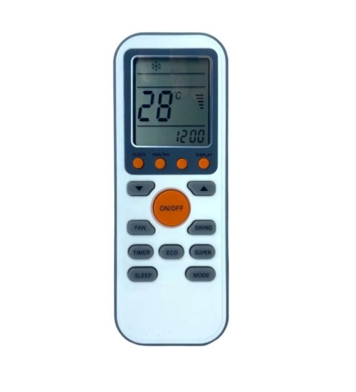 AC Remote No.139 No Backlight TCL AC Remote Control (White)