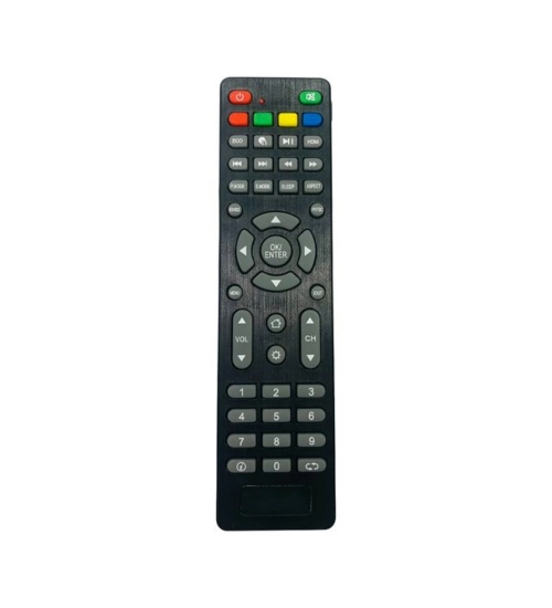 Smart TV Remote No.1212 No Voice Croma Smart TV LCD LED Remote Control (Black)