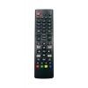 Dropship Smart TV Remote No.1209 Crown Smart TV LCD LED Remote Control (Black)