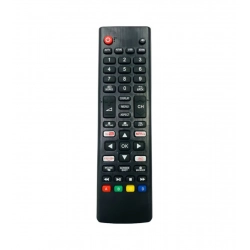 Smart TV Remote No.1209 Crown Smart TV LCD LED Remote Control (Black)