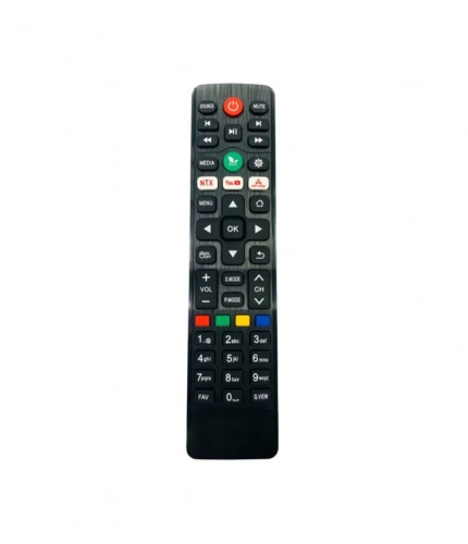Smart TV Remote No.1205 Vise Smart LCD LED TV Remote Control (Black)