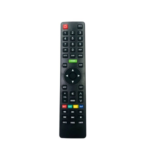 Smart TV Remote No.1203 Elista Smart LCD LED TV Remote Control (Black)