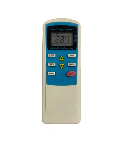 AC Remote No.41 No Backlight Voltas AC Remote Control (White)