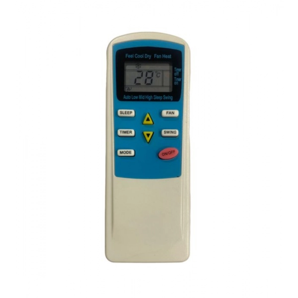 Dropship AC Remote No.41 No Backlight Voltas AC Remote Control (White)
