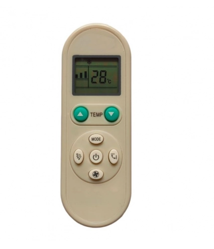 AC Remote No.140 No Backlight Bluestar AC Remote Control (White)