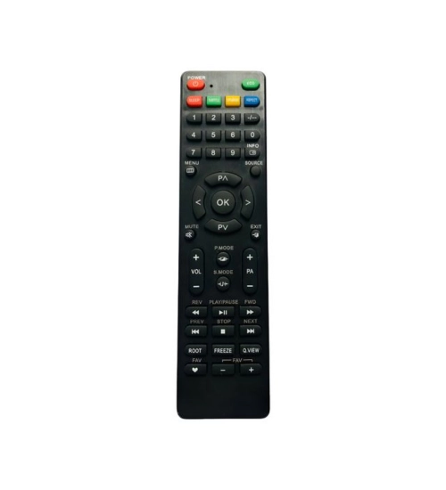 Smart TV Remote No.1222 No Voice Haier Smart TV LCD LED Remote Control (Black)