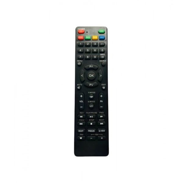 Dropship Smart TV Remote No.1222 No Voice Haier Smart TV LCD LED Remote Control (Black)