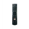 Dropship Smart TV Remote No.1194 with Voice Hathway Smart TV LCD LED Remote Control (Black)