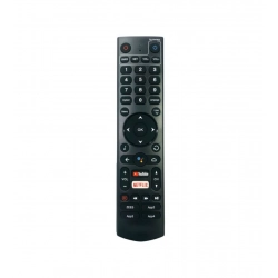Smart TV Remote No.1194 with Voice Hathway Smart TV LCD LED Remote Control (Black)