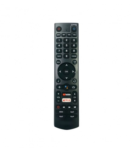 Smart TV Remote No.1194 with Voice Hathway Smart TV LCD LED Remote Control (Black)
