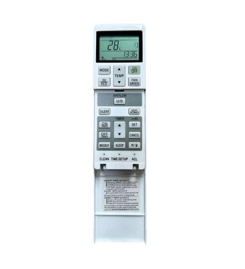 AC Remote No.250 Mitsubishi AC Remote Control, White (White)