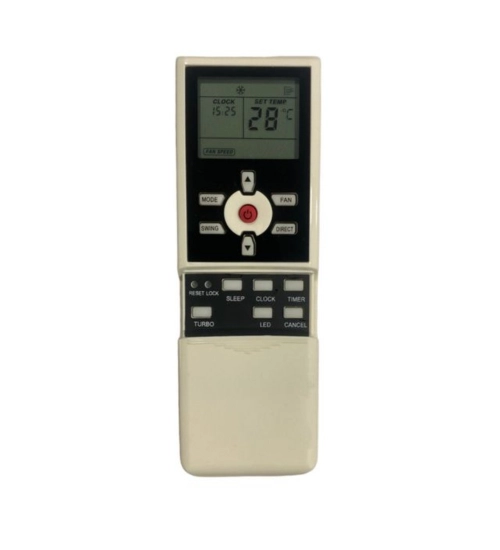 AC Remote No.55 No Backlight, Bluestar AC Remote Control (White)