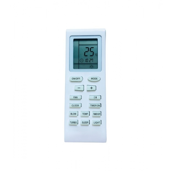 Dropship AC Remote No.18A No Backlight Voltas AC Remote Control (White)