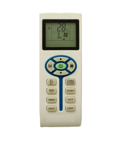 AC Remote No.166 with Backlight Lloyd AC Remote Control (White)