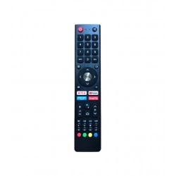 Smart TV Remote No.1176 Nokia Smart Android 4k LCD LED TV Remote Control (Black)
