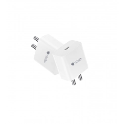 VOXEL 100 Watt ' C ' Port PD Fast Charger AB Plastic (White)
