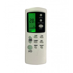 AC Remote No.31 with Backlight Haier AC Remote Control (White)