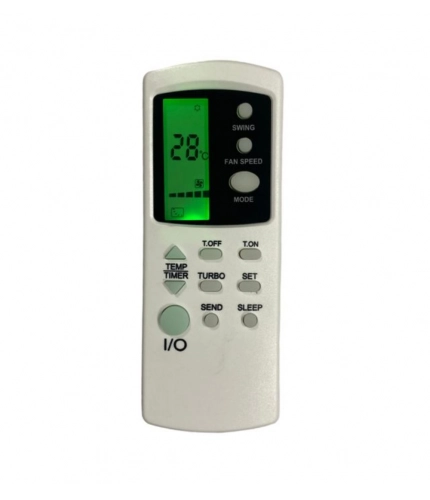 AC Remote No.31 with Backlight Haier AC Remote Control (White)