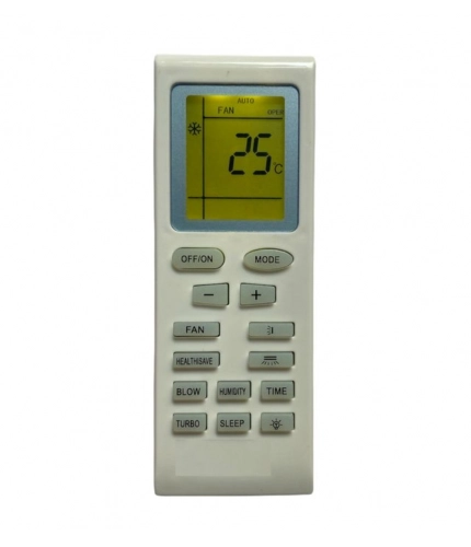 AC Remote No.18 with Backlight Electrolux AC Remote Control (White)