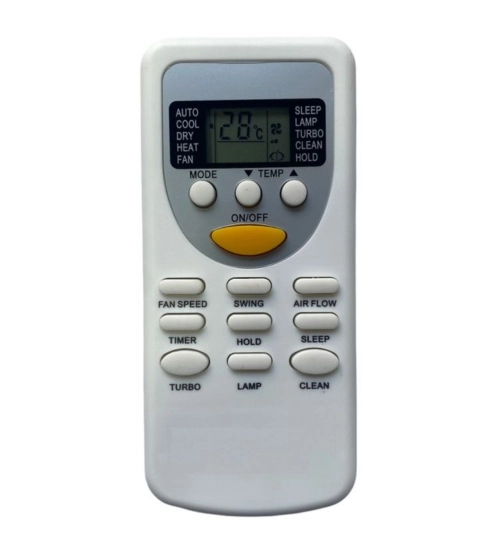 AC Remote No.49 No Backlight Llyod AC Remote Control (White)