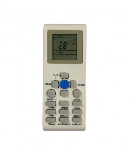 AC Remote No.171 No Backlight Aux AC Remote Control (White)