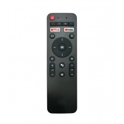 Smart TV Remote No.1139 Haier Smart TV LCD LED Remote Control (Black)