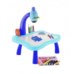 Plastic Drawing Projector Table For Kids (Multicolor )