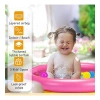Dropship Plastic Bath Tub With Pump 3 Ft Round For Kids (Multicolor )
