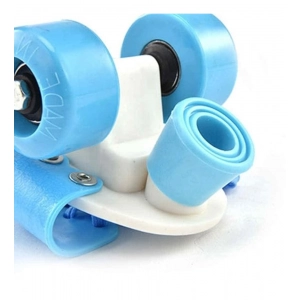 Generic Plastic Roller Adjustable Inline Skating Shoes For Sport (Multicolor )
