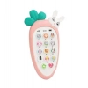 Plastic Rabit Mobile Phone Toy For Kids With Music And Light Early Educational Smart Phone (Multicolor )
