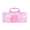 Dropship Plastic Pen, Pencil Box Suitcase Style Password Lock (Multicolor )