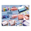 Dropship Plastic Pen, Pencil Box Suitcase Style Password Lock (Multicolor )