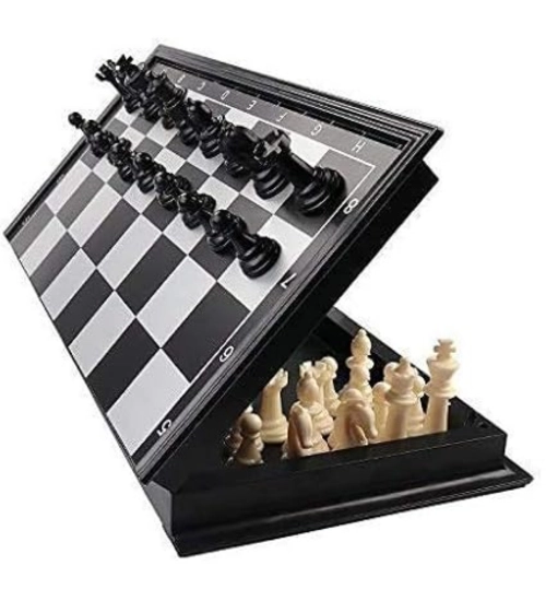 Plastic Chess Board Game For Kids And Adults (Multicolor )