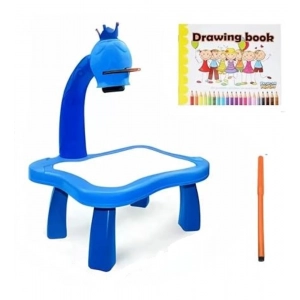Generic Plastic Drawing Projector Table For Kids (Multicolor )