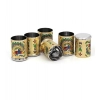 Dropship Steel Meenakari Peacock Design Decorative Glass Set (Gold)