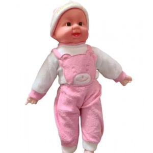 Generic Plastic Happy Baby Laughing Musical Boy Doll With Touch Sensors - Sound Ideal Gift For Kids (Multicolor )