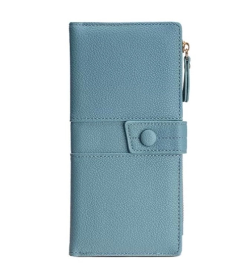 Women's Faux Leather Wallet (Multicolor)