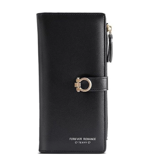 Women's Faux Leather Wallet (Multicolor)