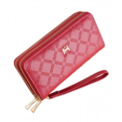 Women's Faux Leather Wallet (Multicolor)