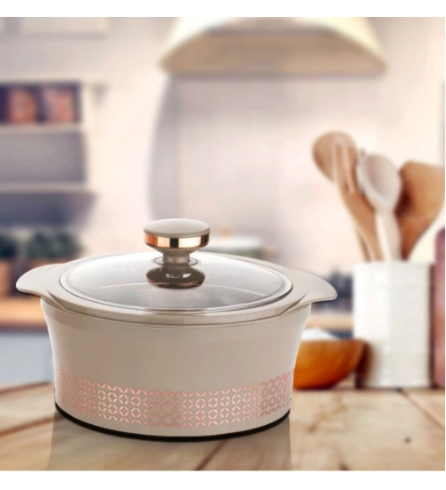 Plastic Casserole Crystal 2500ML (Assorted)