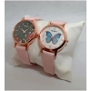 Dropship Women's Casual Leather New Stylish Watch Pack Of-2 (Assorted)
