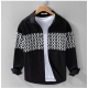 Men's Casual Cotton Printed Full Sleeve Collar Shirt (Black) Men's Casual Cotton Printed Full Sleeve Collar Shirt (Black)