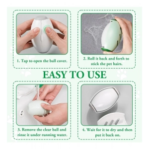 Generic Plastic Dog Hair Remover (Green)