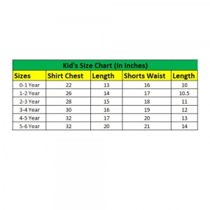 Generic Kid's Lycra Printed Casual wear Shirt And Shorts Set (White)