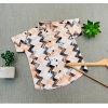 Dropship Boy's Cotton Blend Printed Short Sleeve Shirt (MultiColor)
