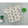 Dropship Boy's Cotton Blend Printed Short Sleeve Shirt and Shorts Set (MultiColor)