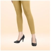 Dropship Women's Cotton Blended Solid Ankle legging (Beige)